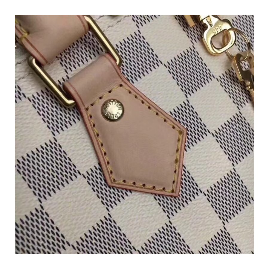 Replica Louis Vuitton Damier Azur Canvas Speedy Bandouliere 25 N41374