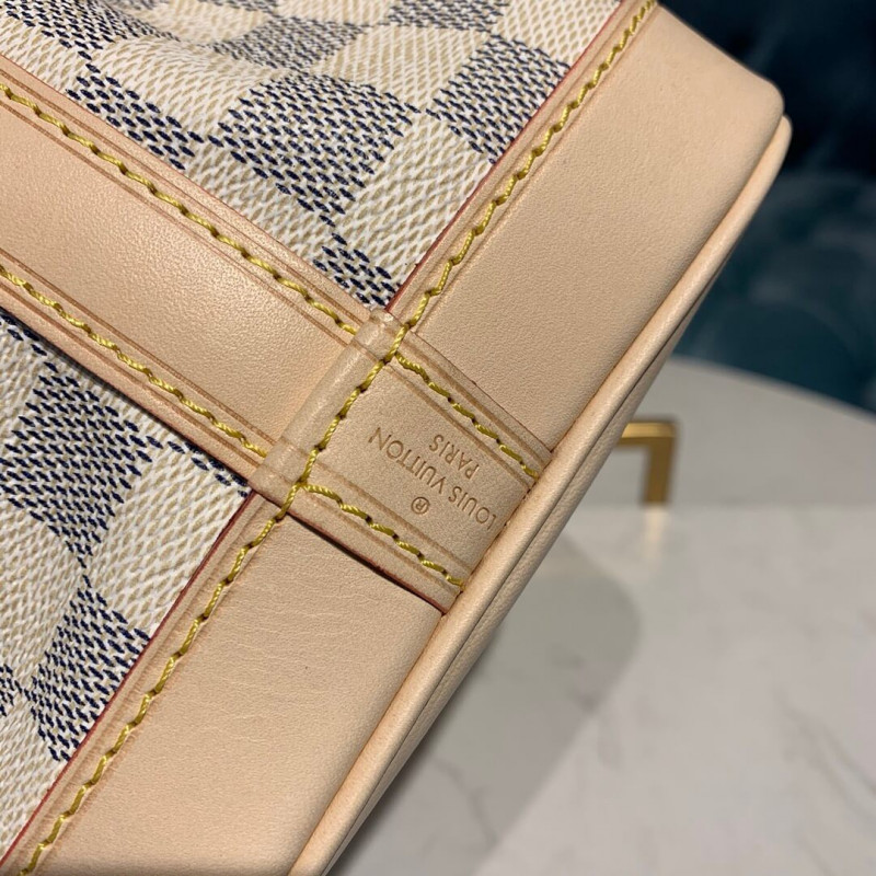 Replica Louis Vuitton Damier Azur Canvas Noe Bb N41220