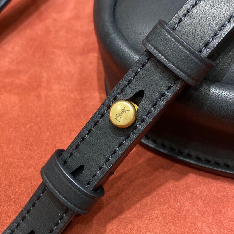 Replica Saint Laurent Kaia Ysl-Plaque Mini Leather Satchel 623097