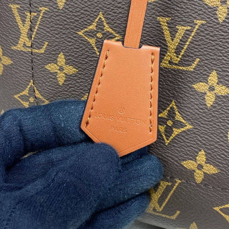 Replica Louis Vuitton Monogram Canvas Flower Tote M43770 Caramel