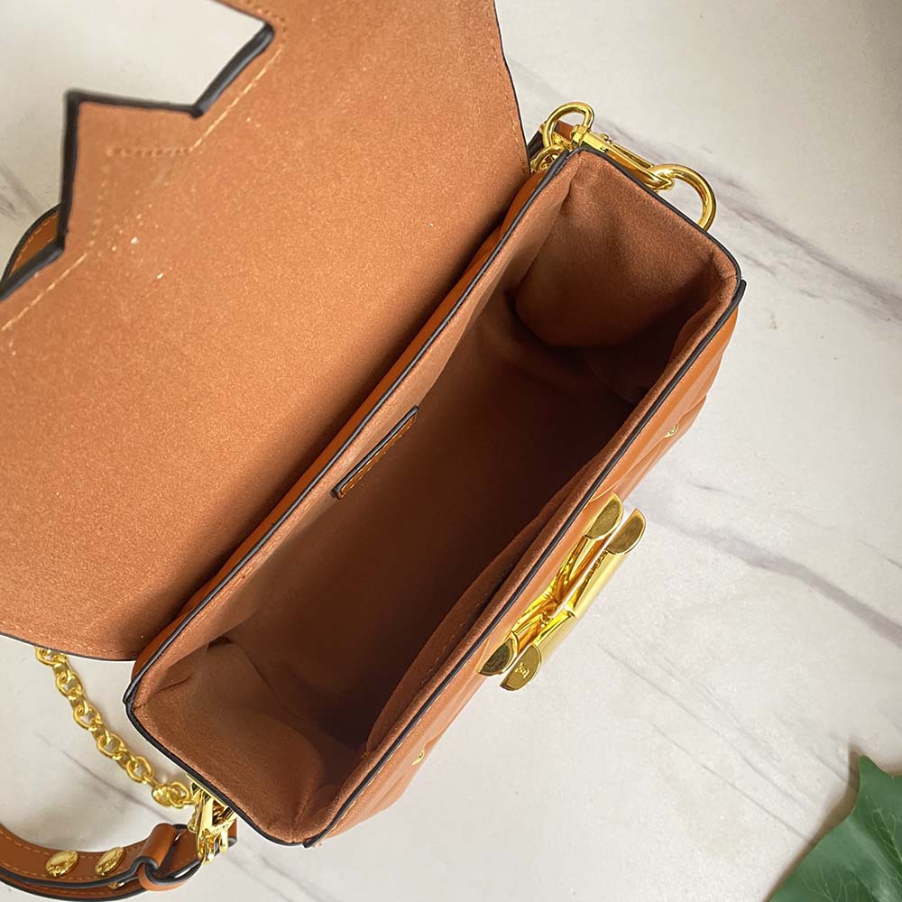 Replica Louis Vuitton Twist Pm- Black/Brown/White