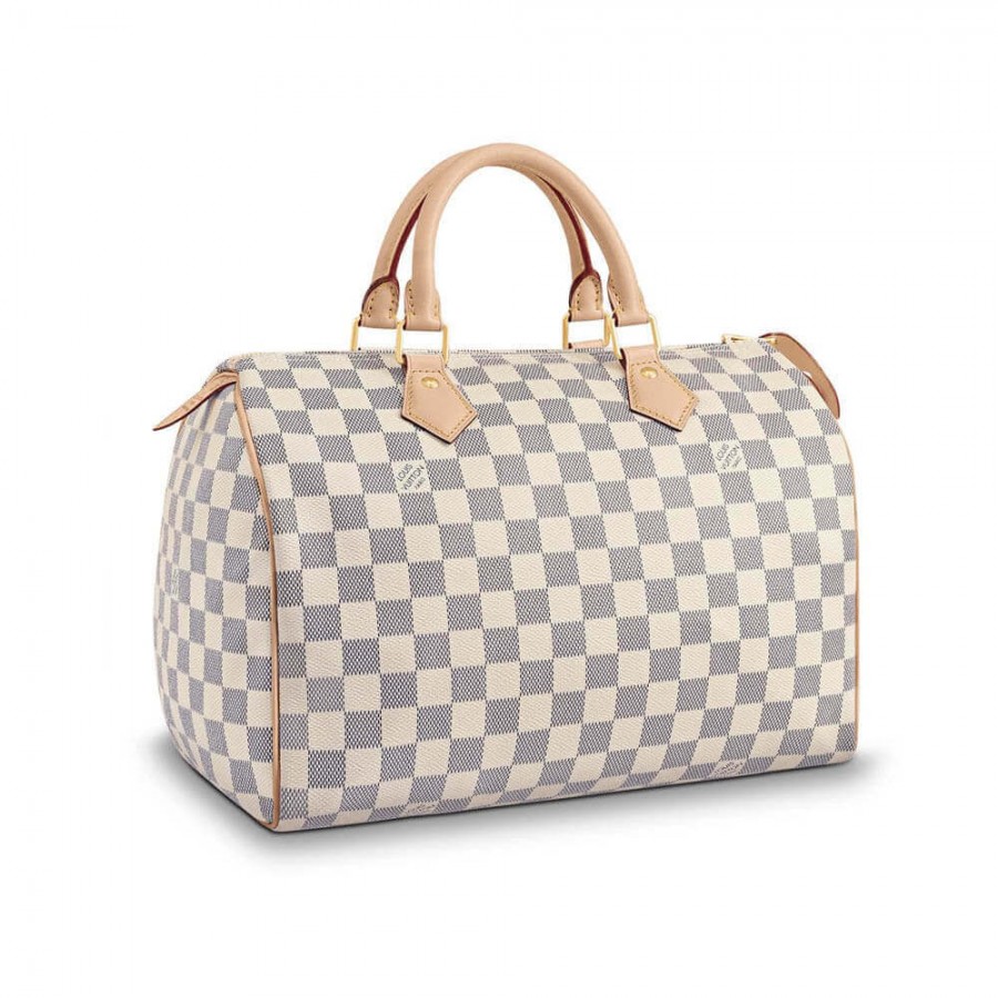 Replica Louis Vuitton Damier Azur Canvas Speedy 30 N41370