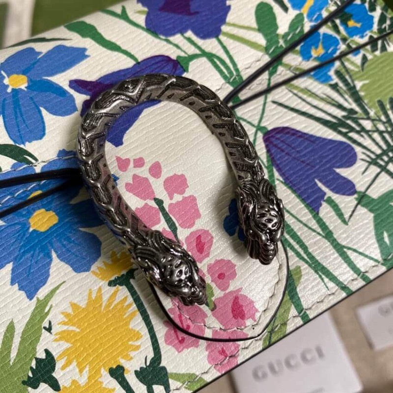 Replica Gucci Dionysus Ken Scott Print Super Mini Bag 476432 Ivory