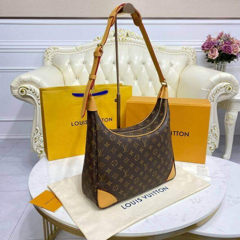 Replica Louis Vuitton Monogram Boulogne 35 Shoulder Bag M51260