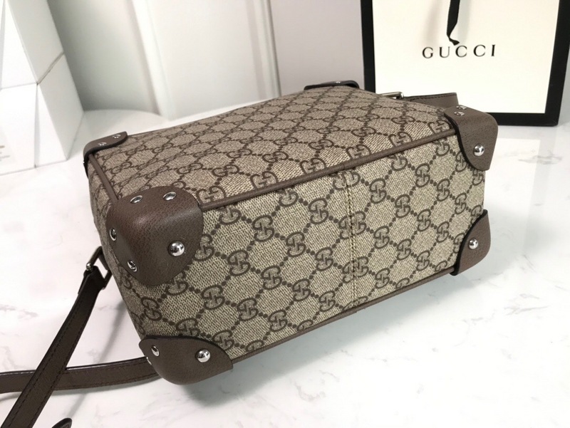 Replica Gucci Shoulder Bag With Leather Details