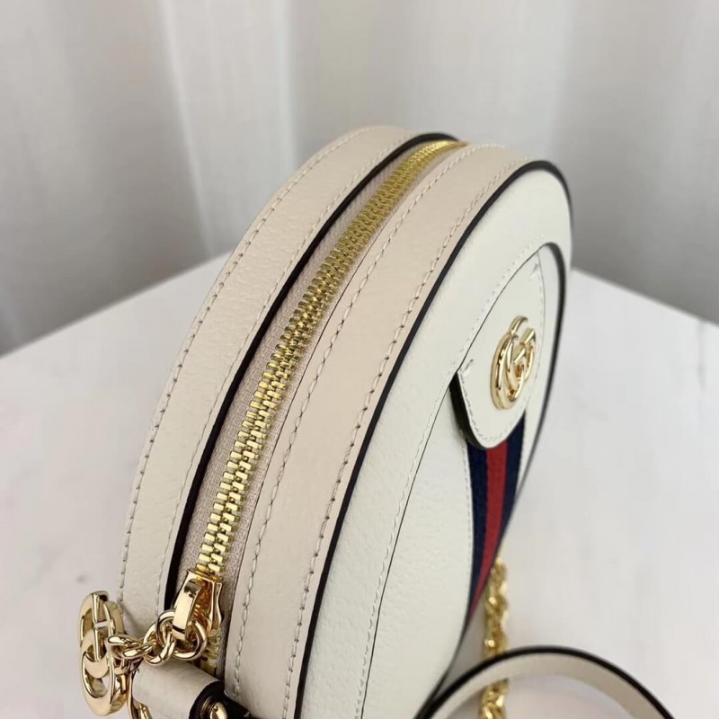 Replica Gucci Ophidia Mini Round Shoulder Bag 550618