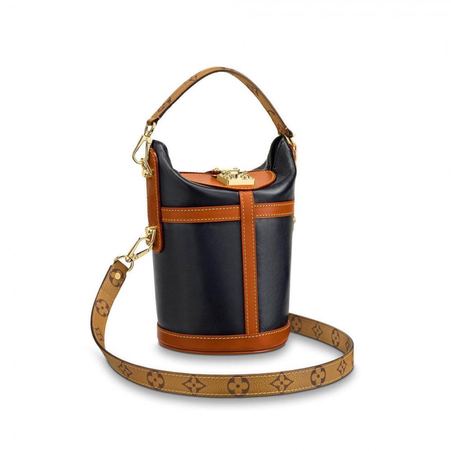 Replica Louis Vuitton Calf Leather Duffle Bag M53842