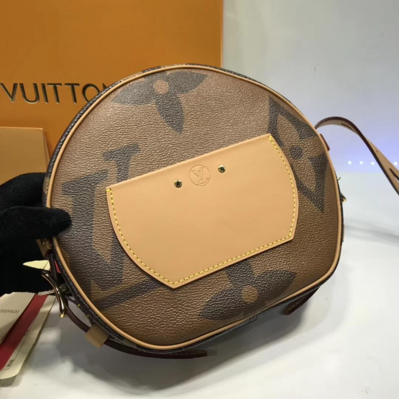 Replica Louis Vuitton Monogram Reverse Canvas Boite Chapeau Souple M44604