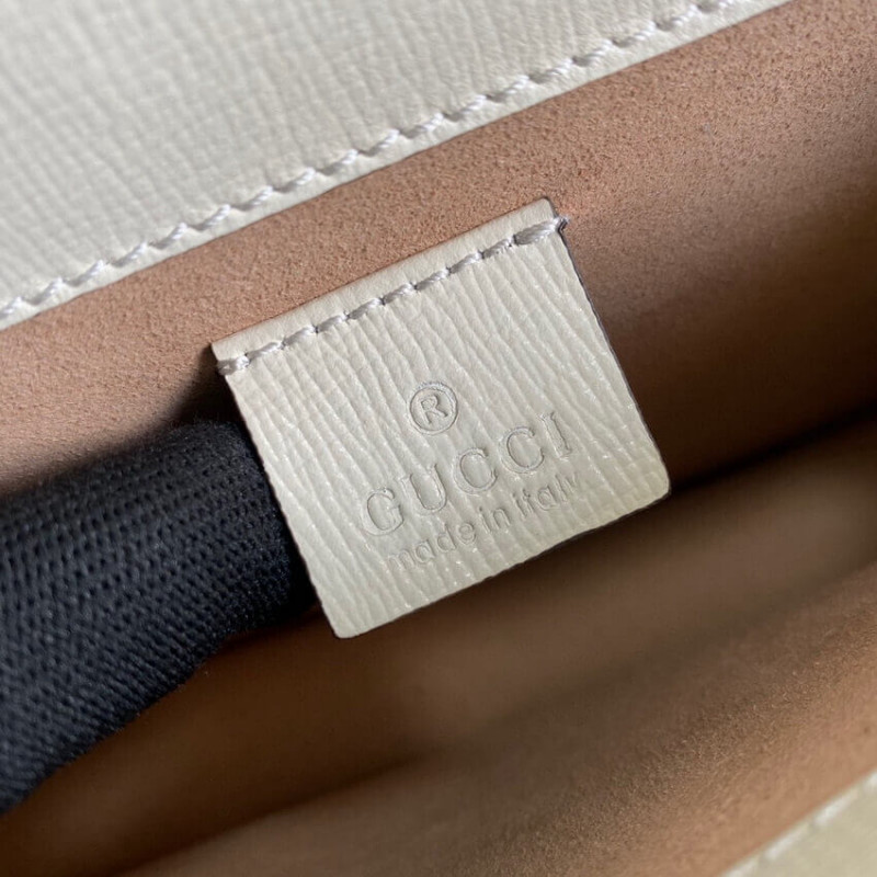 Replica Gucci Dionysus Small Shoulder Bag 400249 Orange White Leather