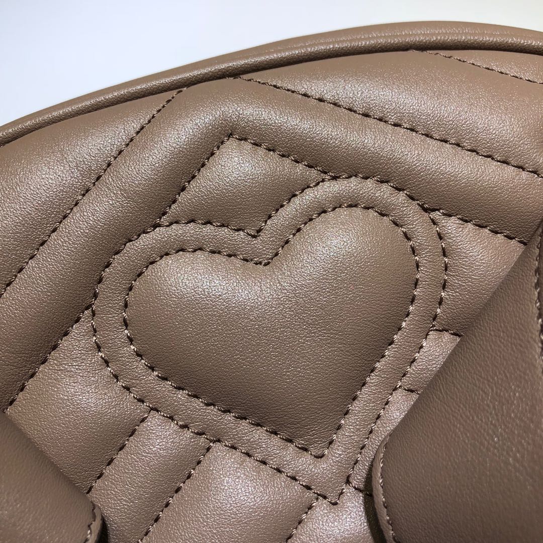 Replica Gucci Marmont Matelasse Leather Belt Bag 476434