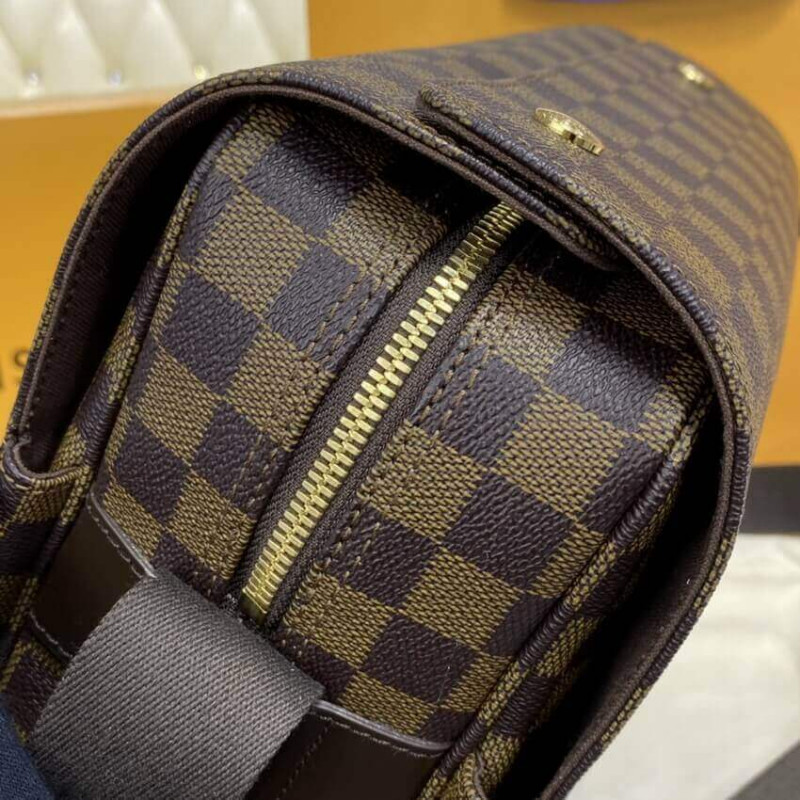 Replica Louis Vuitton Damier Ebene Naviglio Messenger Bag N45255