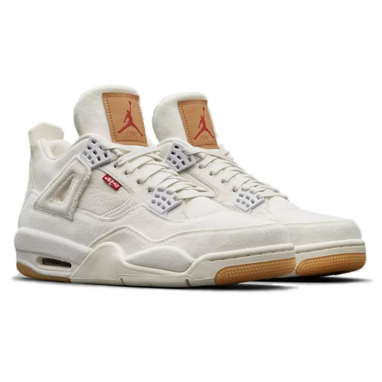 Levi's x Air Jordan 4 Retro White Denim AO2571-100