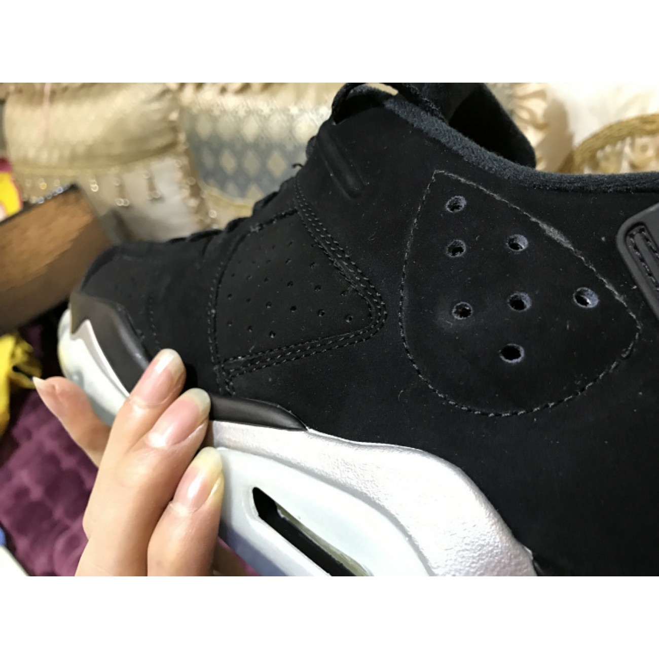 Air Jordan 6 Low Chrome 304401-003