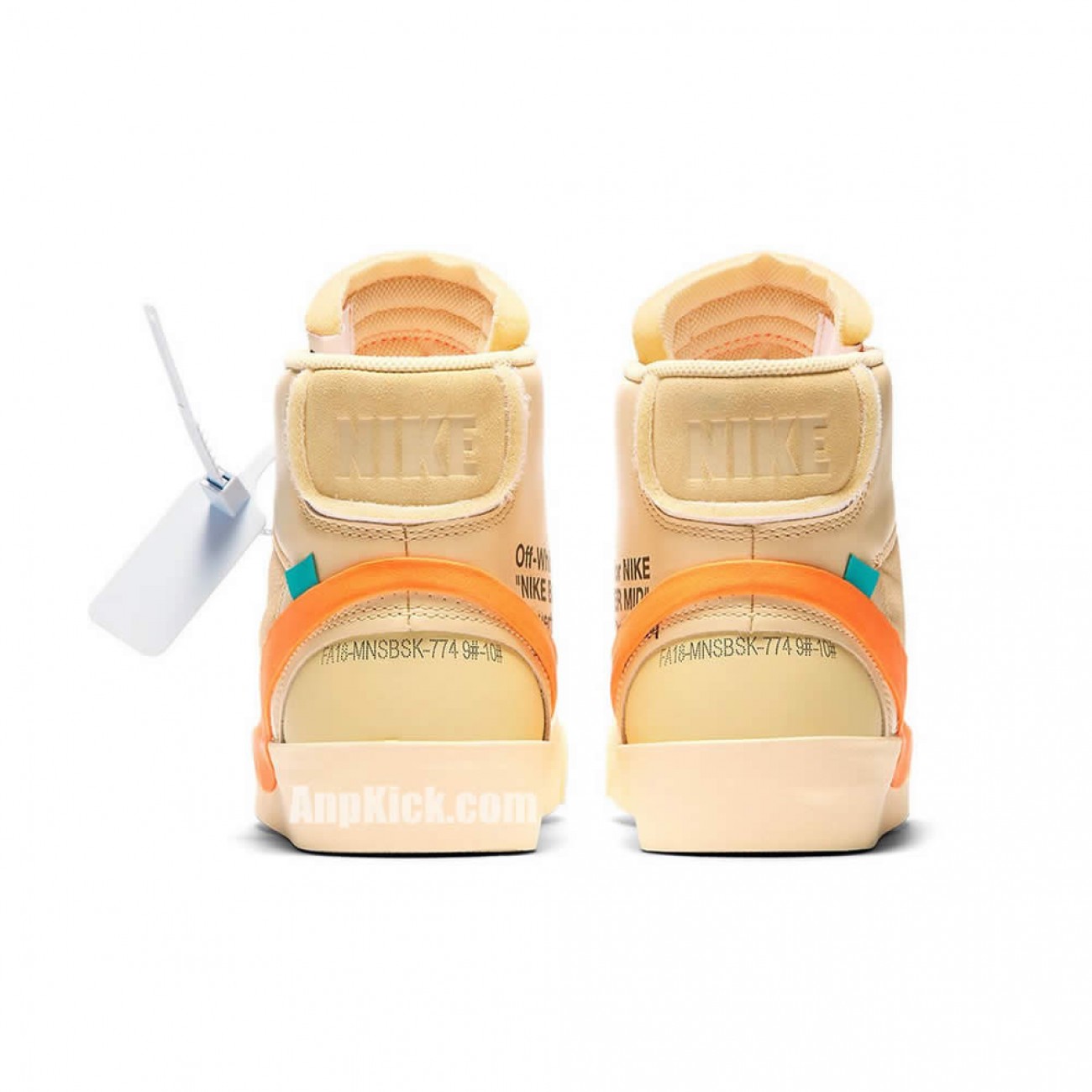 Nike Blazer Mid Off-White All Hallows Eve Orange AA3832-700