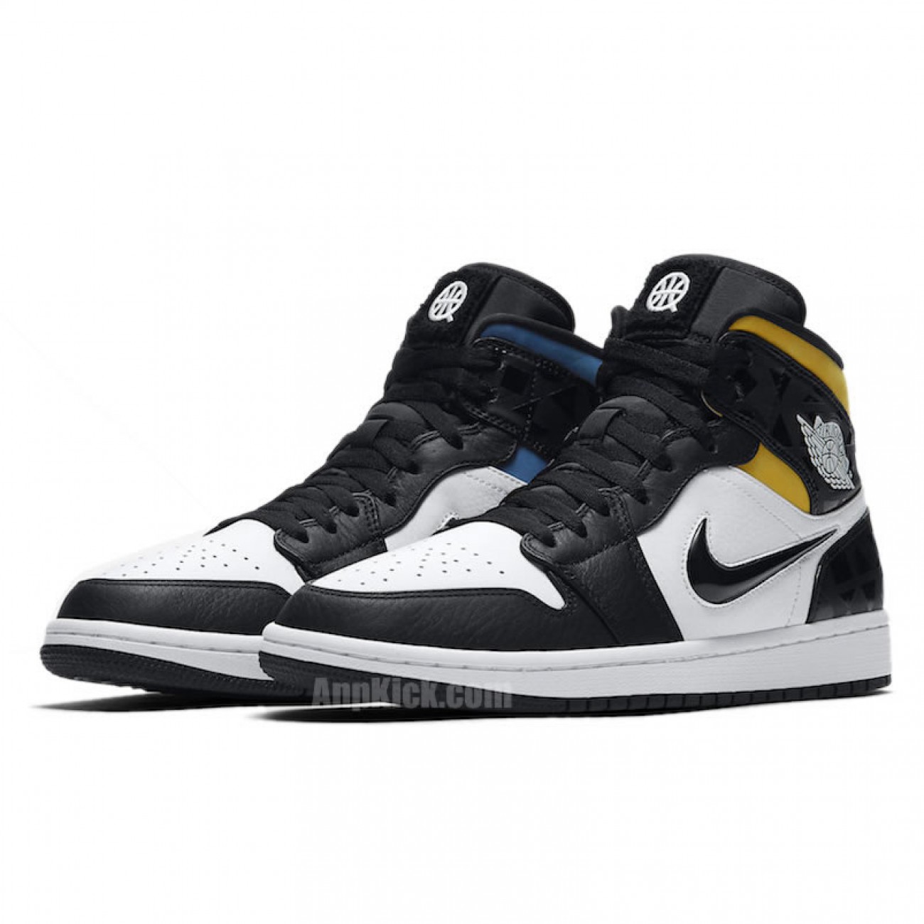 Air Jordan 1 Mid Quai 54 2019 AJ1 Womens Where to Buy CJ9219-001