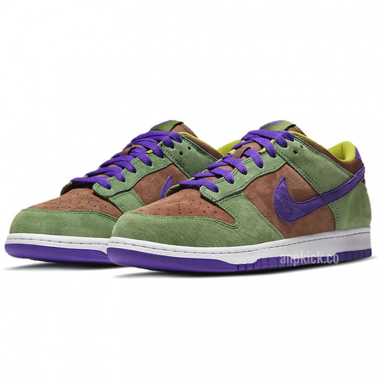 Nike Dunk Low SP Veneer / Autumn Green-Deep Purple DA1469-200
