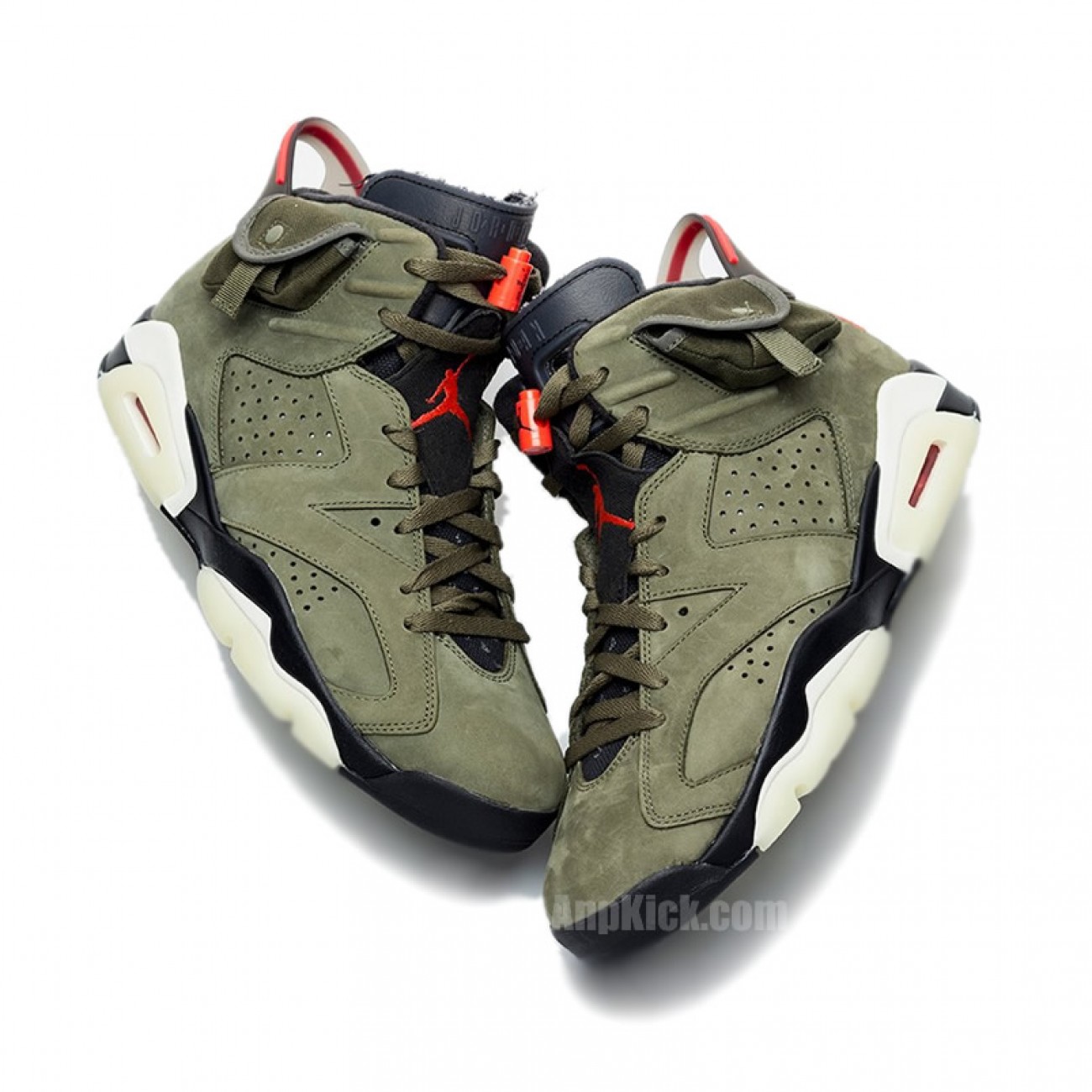 Travis Scott x Air Jordan 6 Olive Cactus Jack For Sale CN1084-200