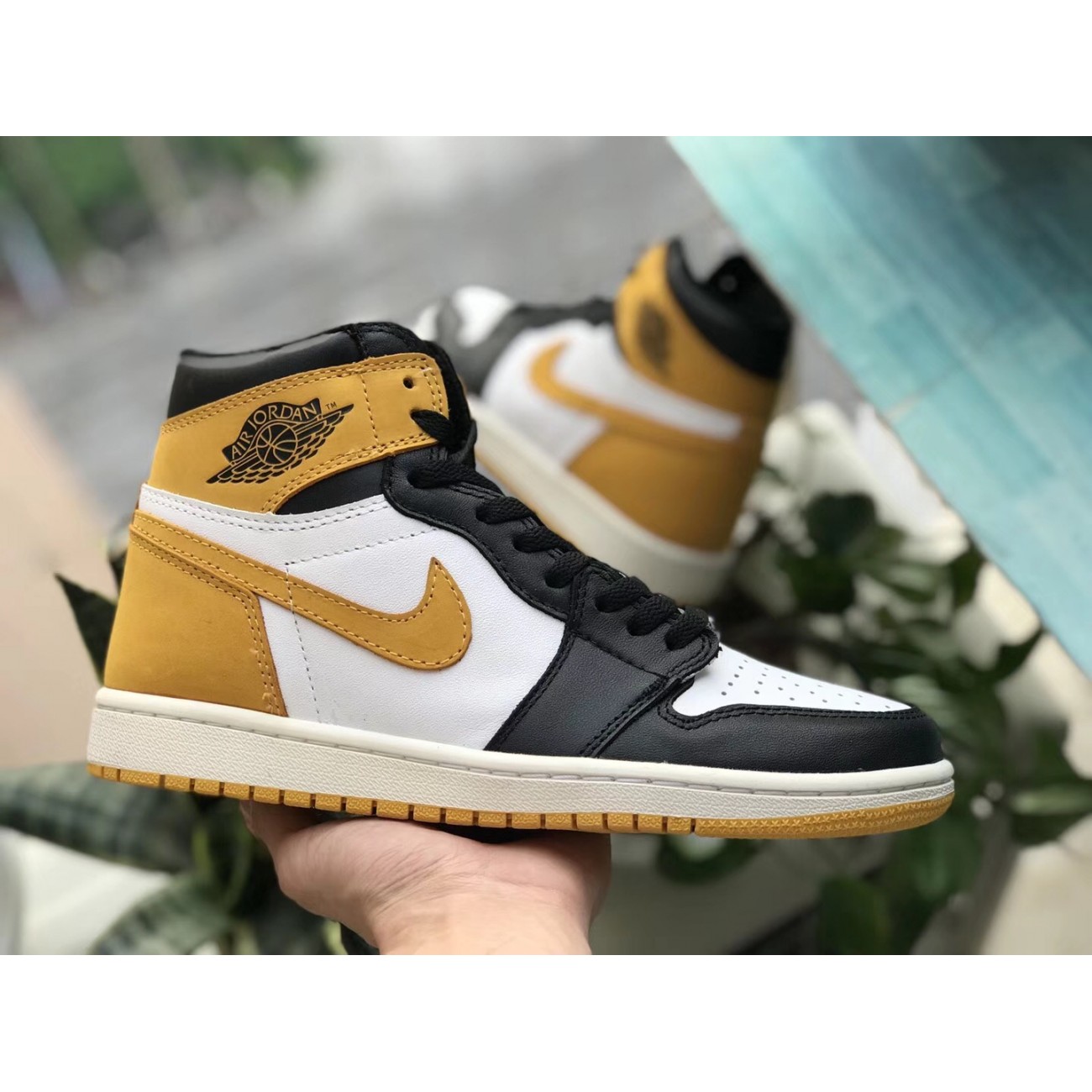Air Jordan 1 Yellow Ochre Five MVP Awards AJ1 555088-109