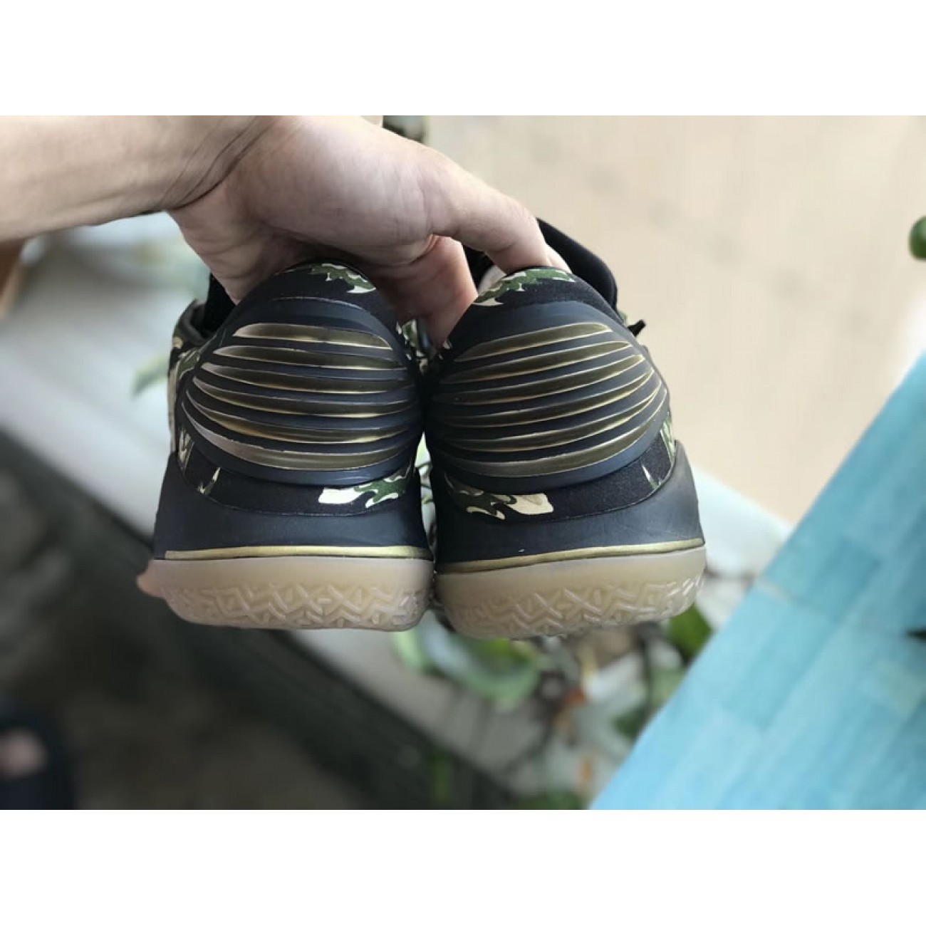 Air Jordan 32 Low Tiger Camo Black AH3347-021