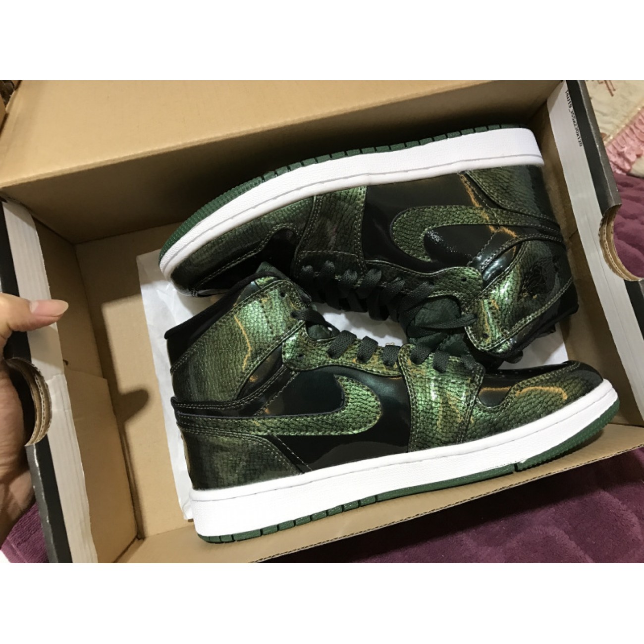 Air Jordan 1 High Grove Green 332550-300