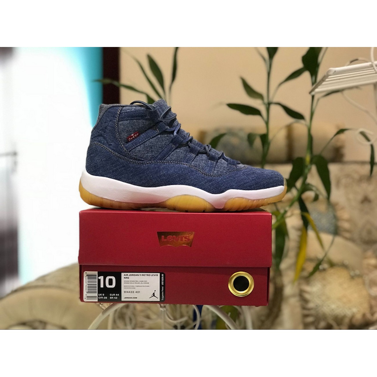 Levis x Air Jordan 11 AJ11 914433-401