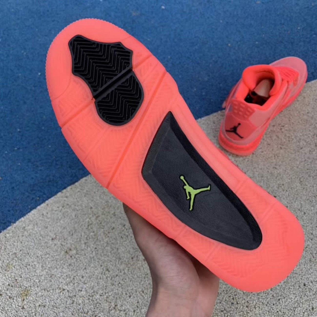 Air Jordan 4 NRG Hot Punch AJ4 Fire Red AQ9128-600