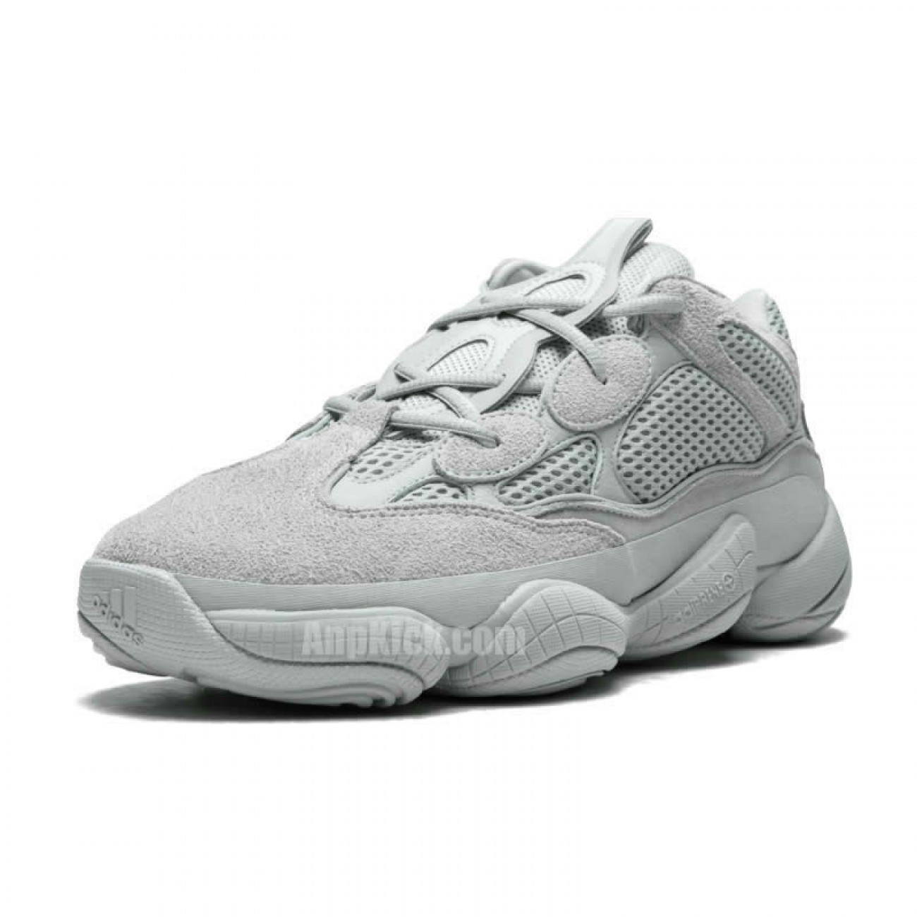 Adidas Yeezy 500 Salt Grey On Feet Release Date 2018 Outfit EE7287