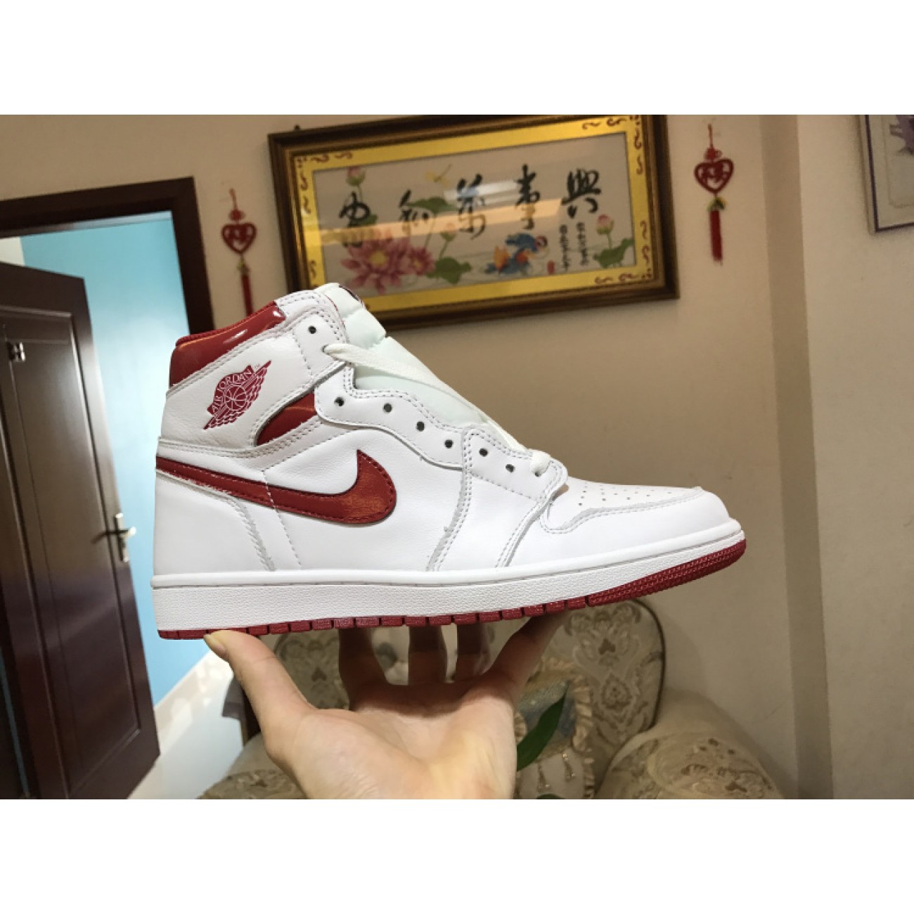 Air Jordan 1 OG High Metallic Red 555088-103