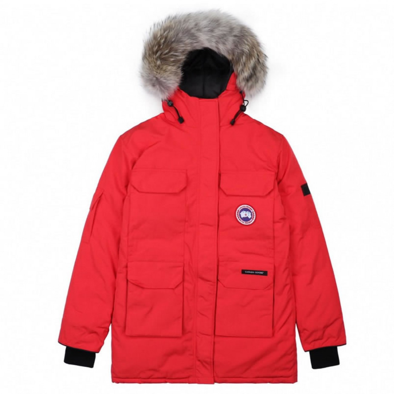 09 ' Canada Goose '19FW Expedition 4660LA Down Jacket Coat Red