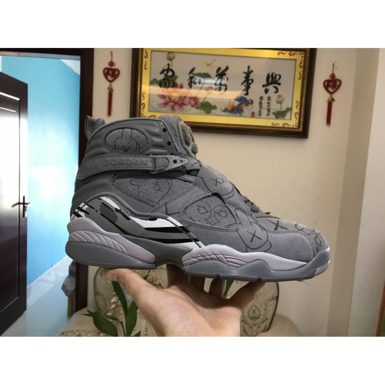 Air Jordan 8 Cool Grey AJ8 305381-014