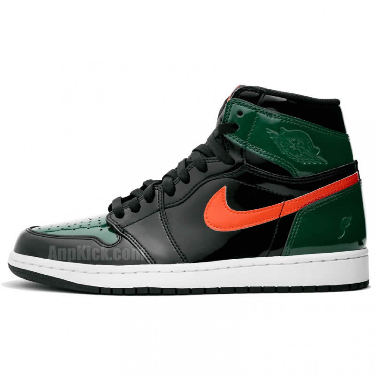 Solefly Miami Art Basel x Air jordan 1 Green Patent Leather Friends & Family AV3905-038