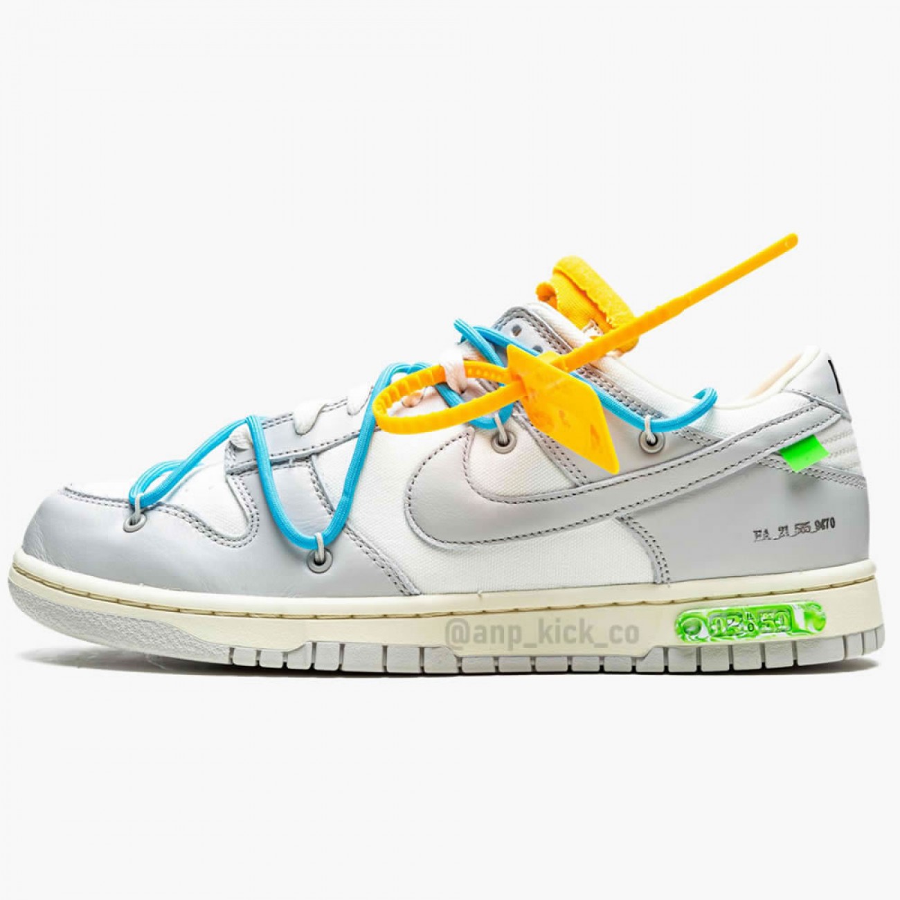 Nike SB Dunk Low Off-White Lot 02 of 50 DM1602-115