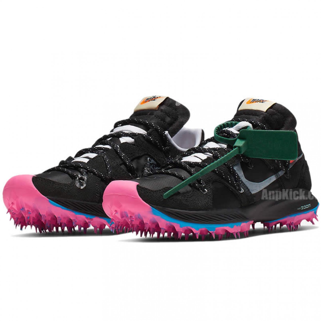 Off-White x Nike Zoom Terra Kiger 5 Black/Pink Athlete In Progress CD8179-001