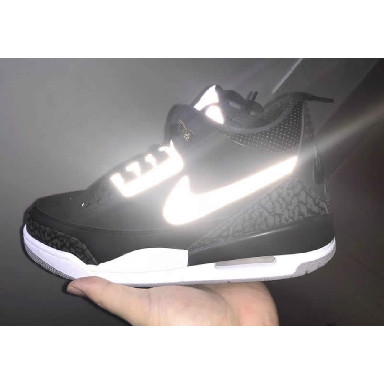 Air Jordan 3 Tinker 2019 Black Cement On Feet Release Date CK4348-007