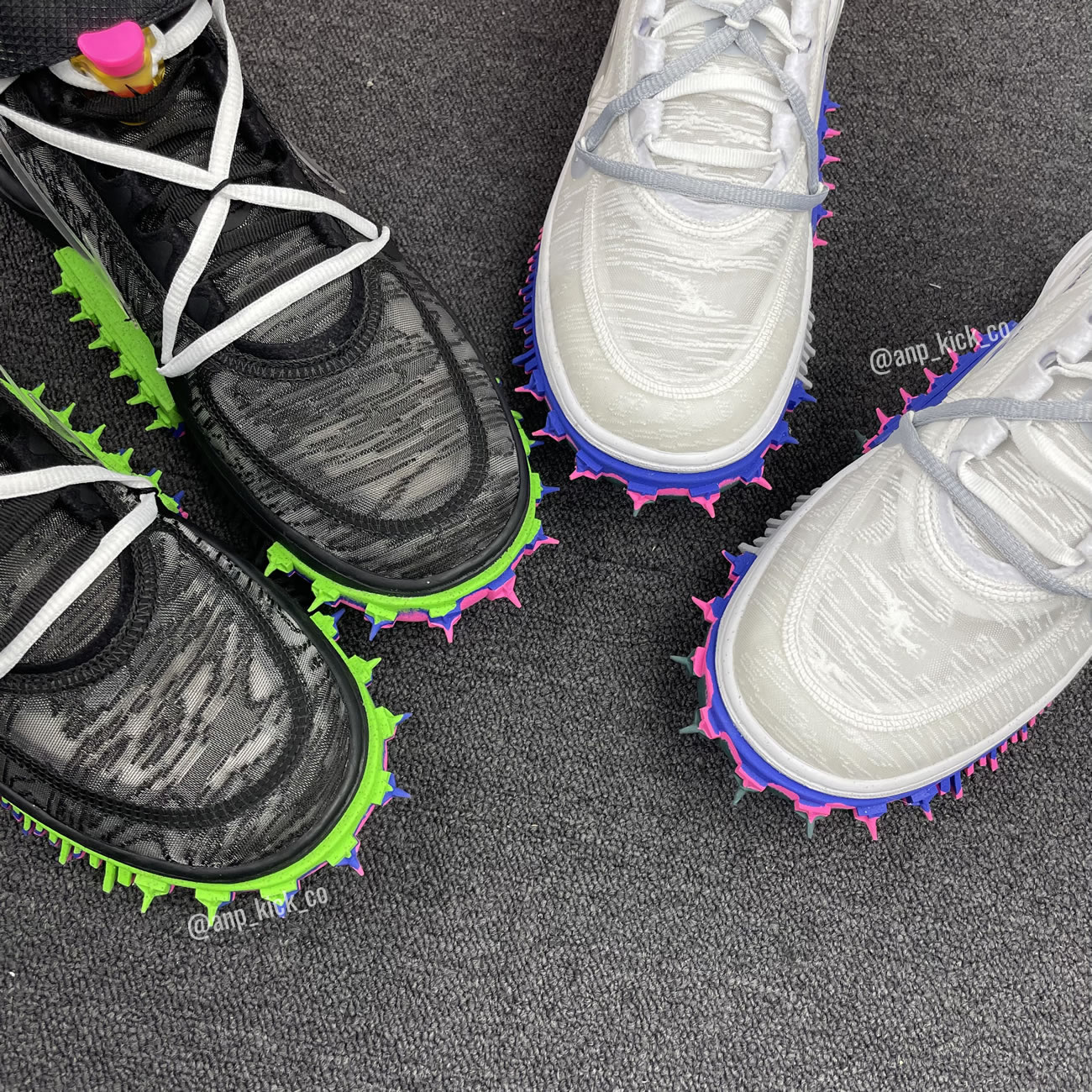 Off-White x Nike Air Force 1 Mid Black DO6290-001 White DO6290-100