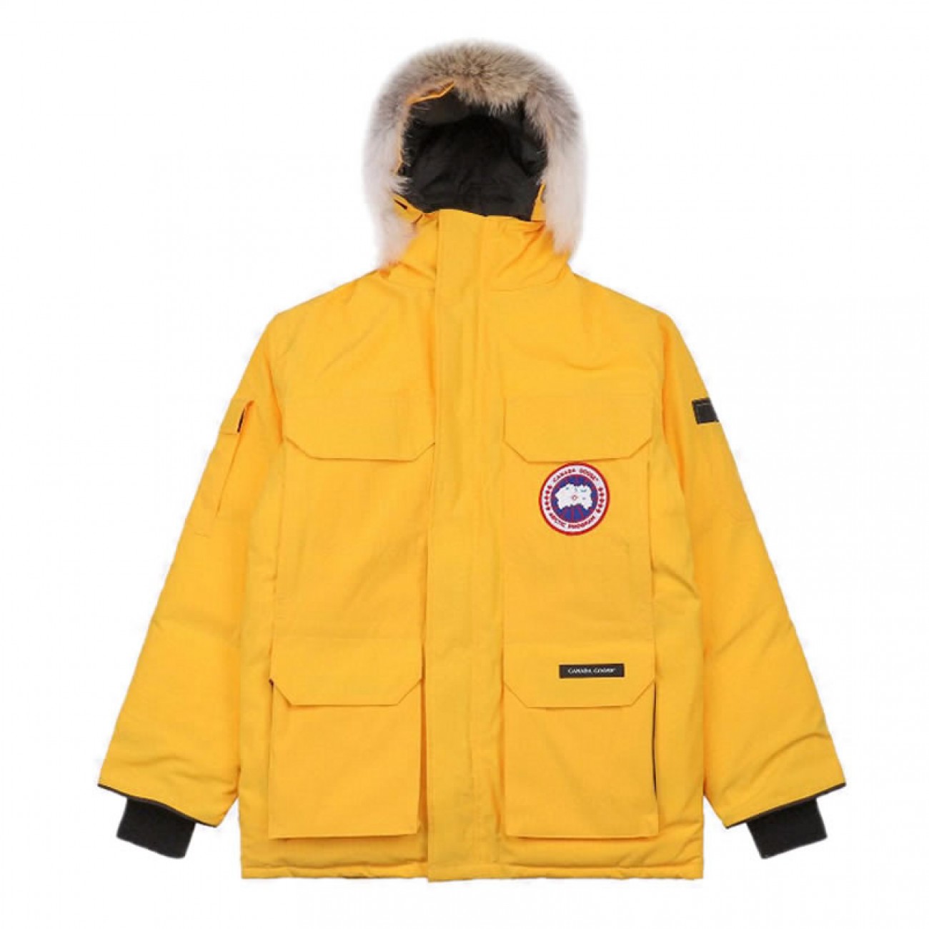 08 ' Canada Goose '19FW Expedition 4660MA Down Jacket Coat Yellow