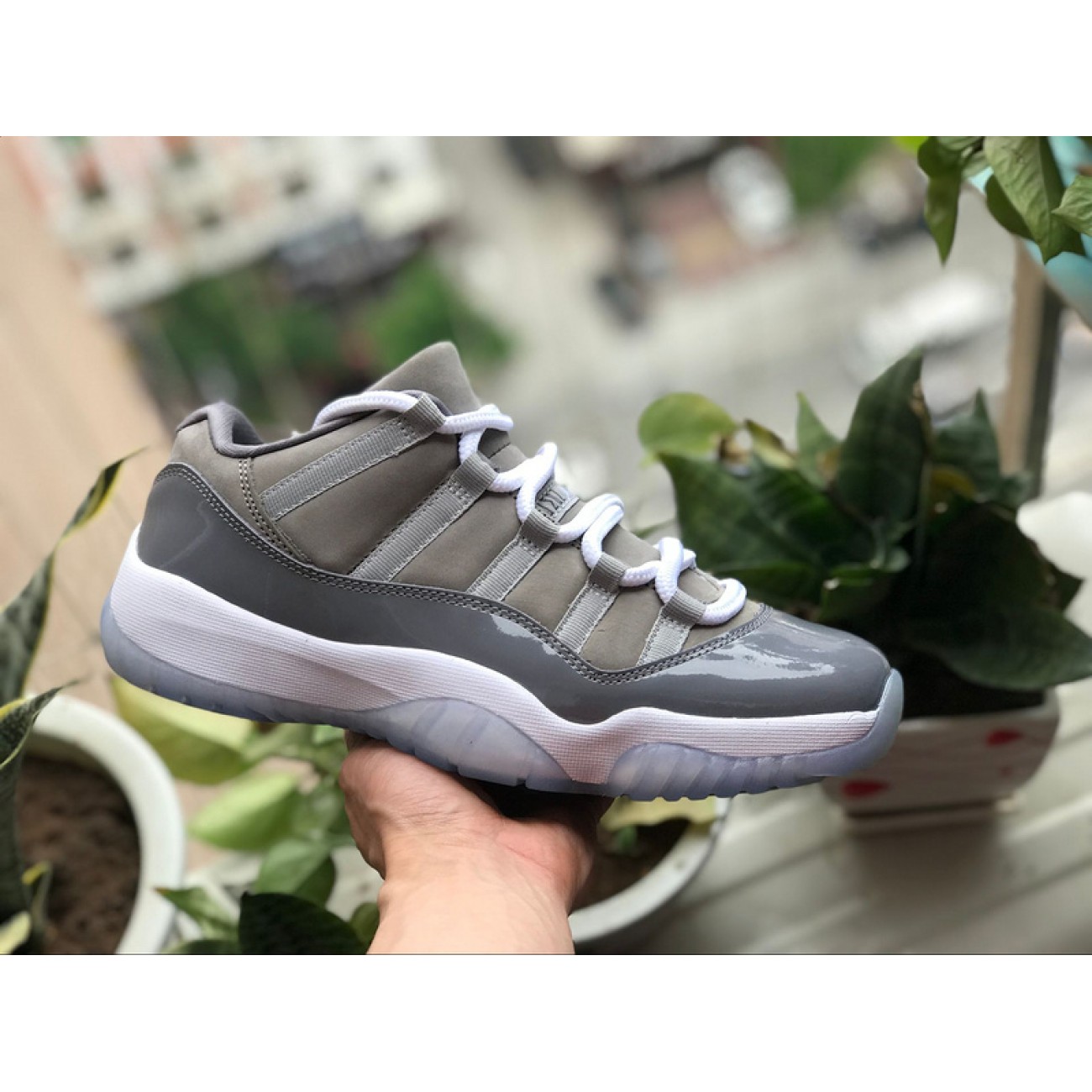 Air Jordan 11 Retro Low Cool Grey AJ11 528895-003