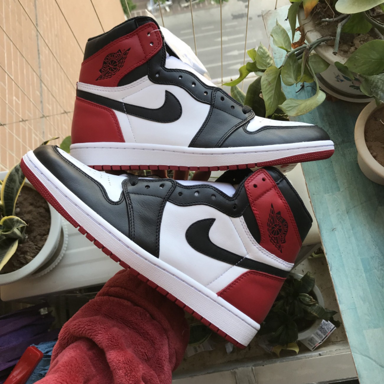 Air jordan 1 Black Toe OG AJ1 555088-184