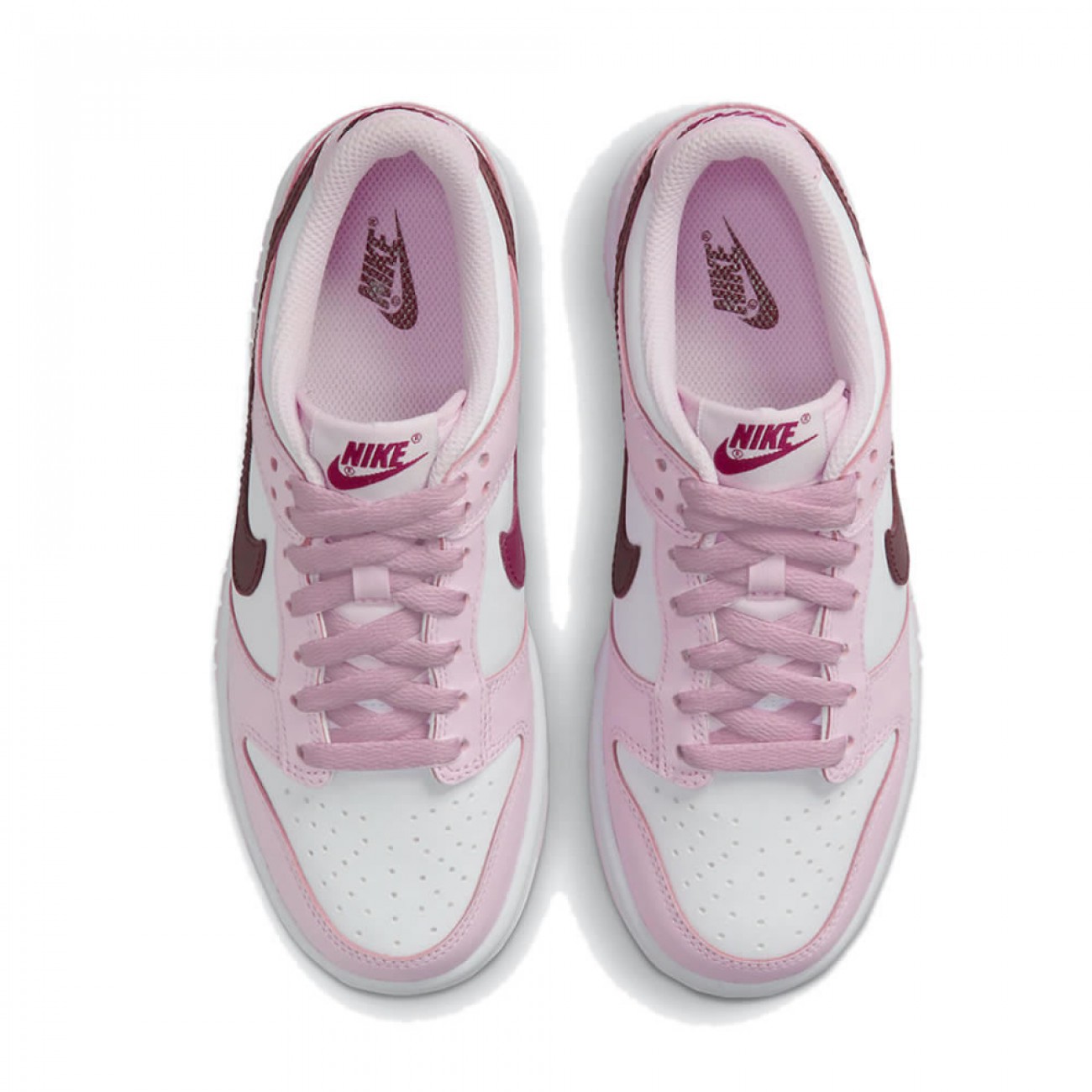 Nike Dunk Low GS Strawberry Pink White Pink Red CW1590-601