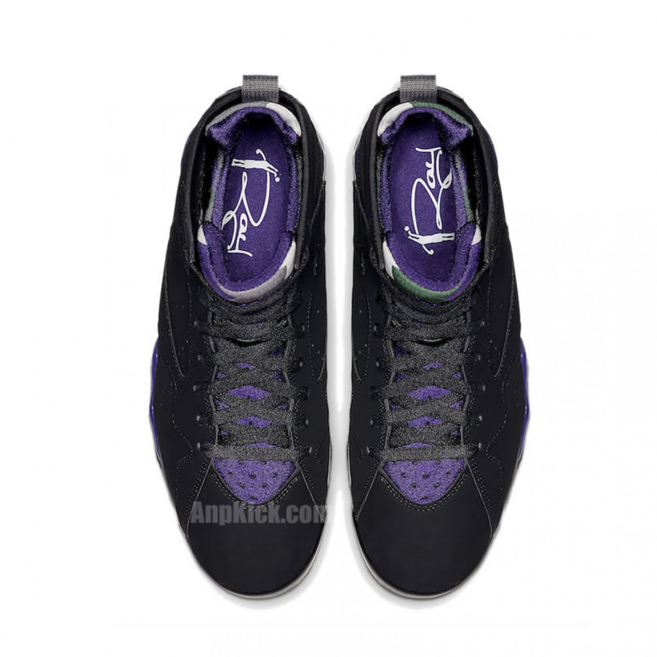 Air Jordan Retro 7 Ray Allen PE Black And Purple 304775-053