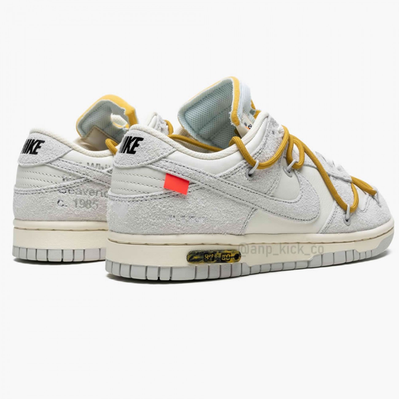 Nike SB Dunk Low Off-White Lot 37 OF 50 DJ0950-105