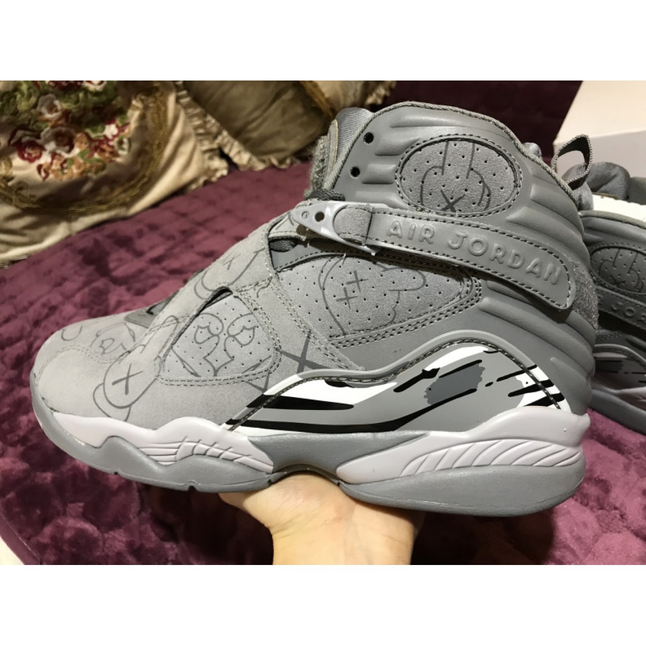Air Jordan 8 Cool Grey AJ8 305381-014