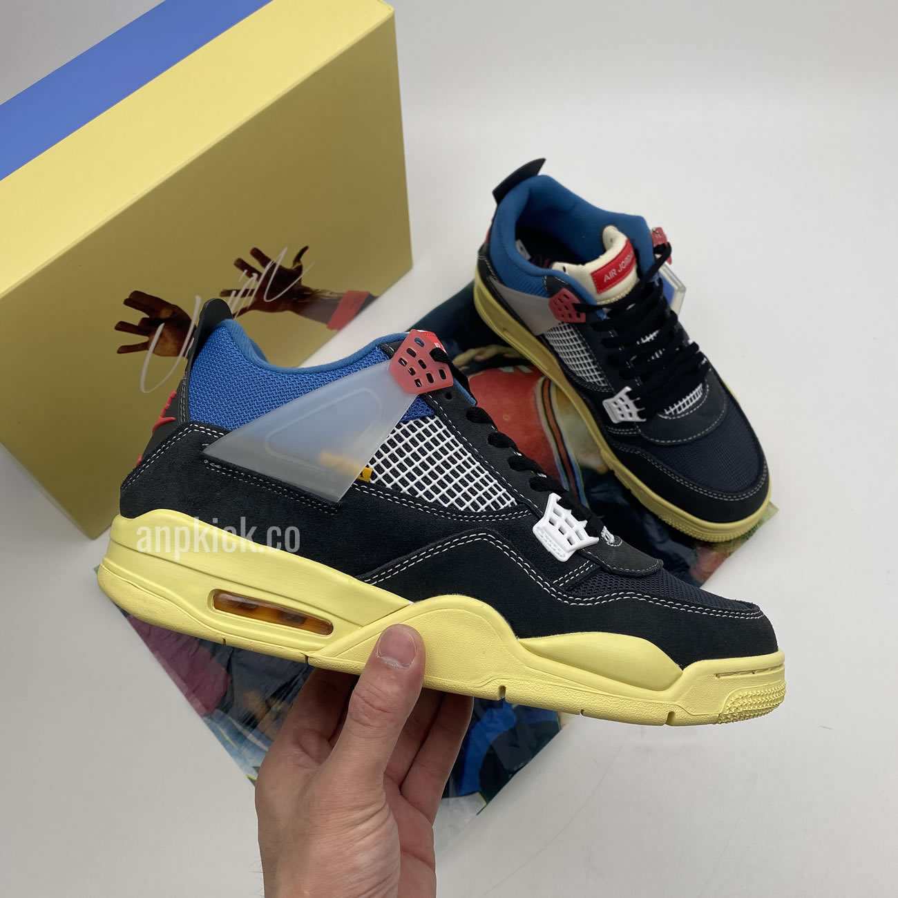Nike x Union Air Jordan 4 Retro Off Noir DC9533-001 Release Date
