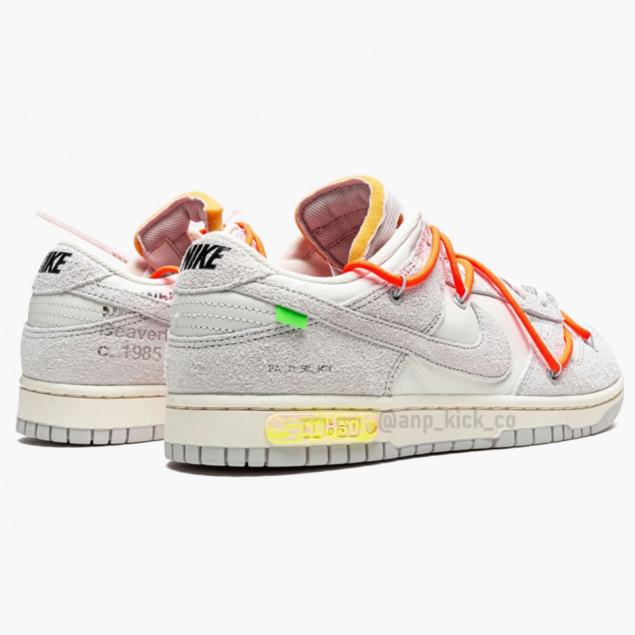 Nike SB Dunk Low Off-White Lot 11 OF 50 DJ0950-108