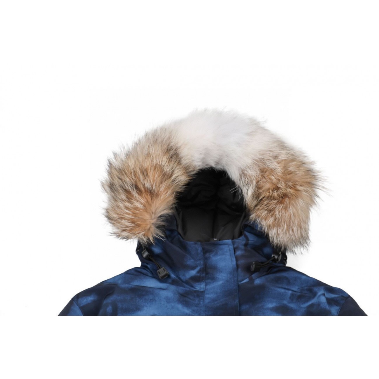 09 ' Canada Goose '19FW Expedition 4660LA Down Jacket Coat Camouflage Blue