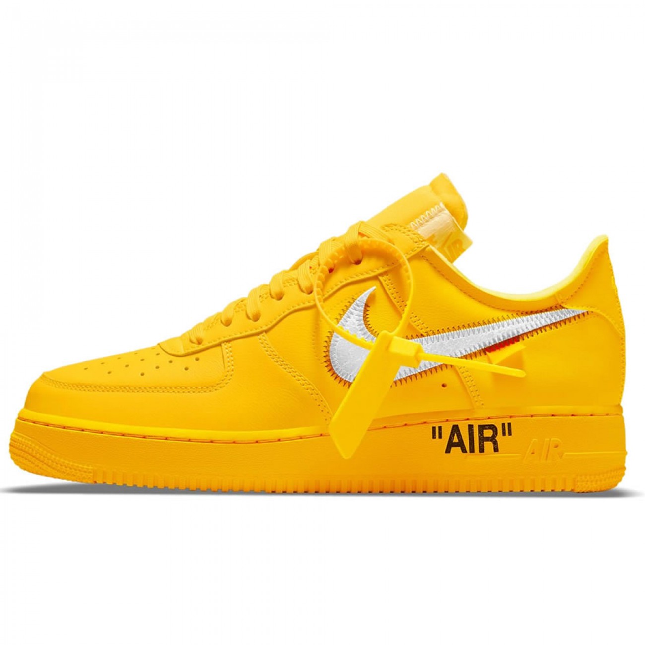 Off-White x Nike Air Force 1 University Gold DD1876-700