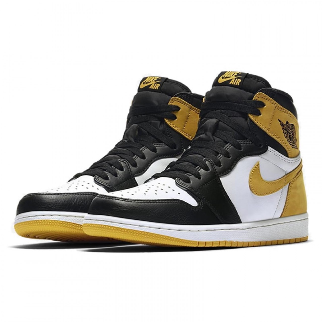 Air Jordan 1 Yellow Ochre Five MVP Awards AJ1 555088-109