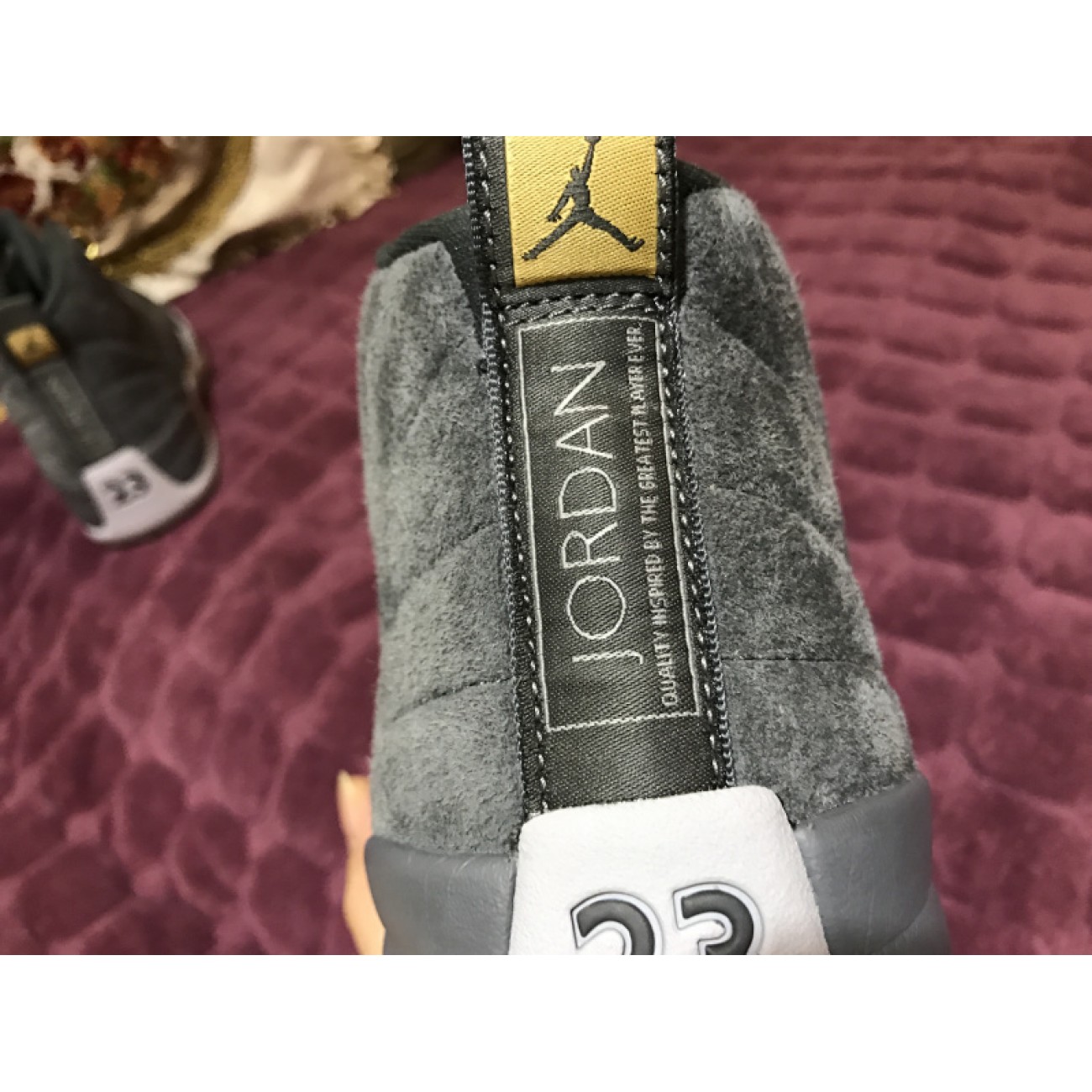 Air Jordan 12 Dark Grey 130690-005