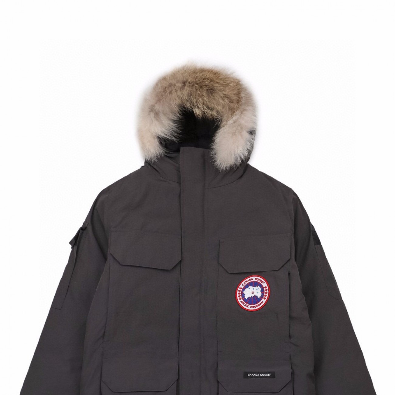 08 ' Canada Goose '19FW Expedition 4660MA Down Jacket Coat Dark Gray