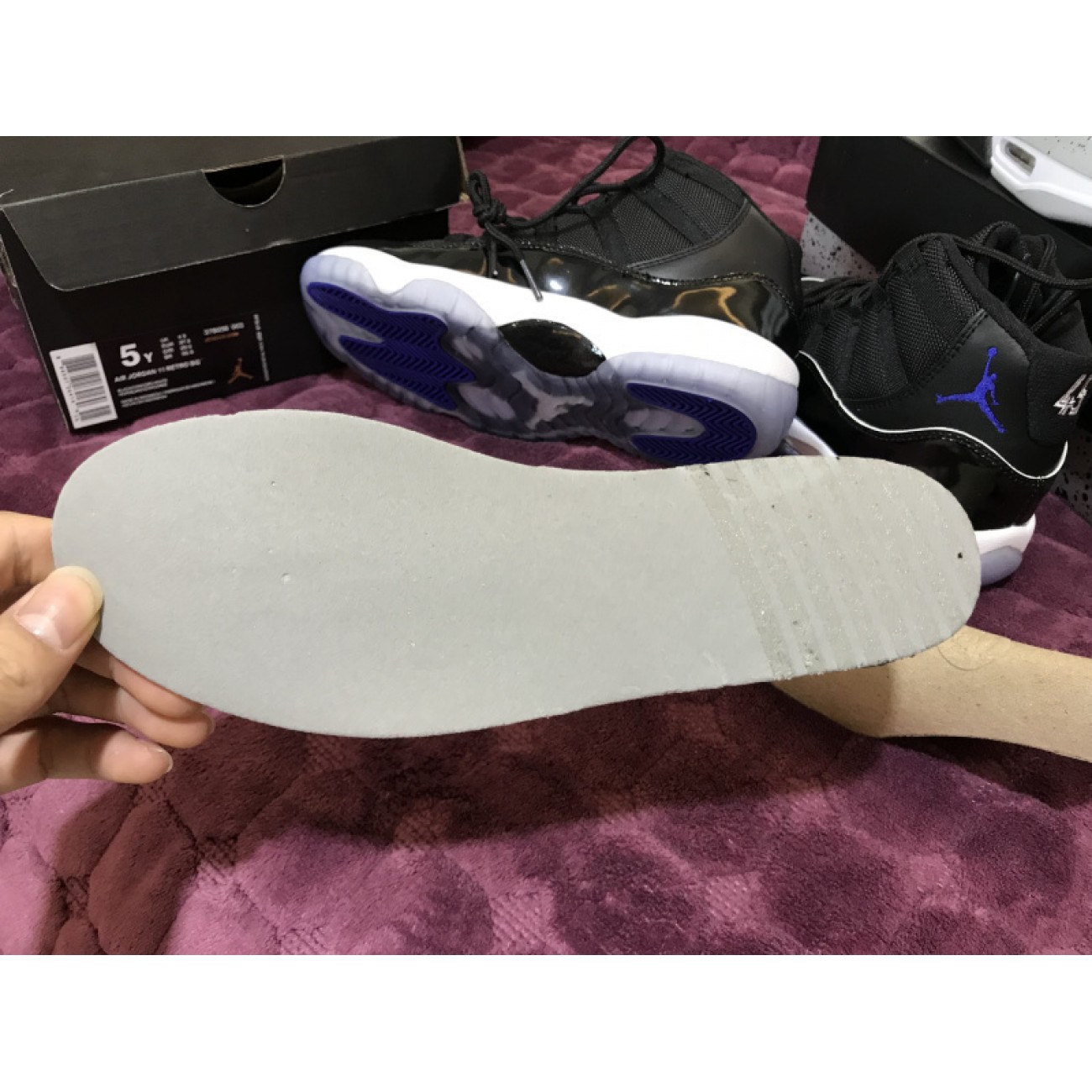 Air Jordan 11 Space Jam GS 378038-003